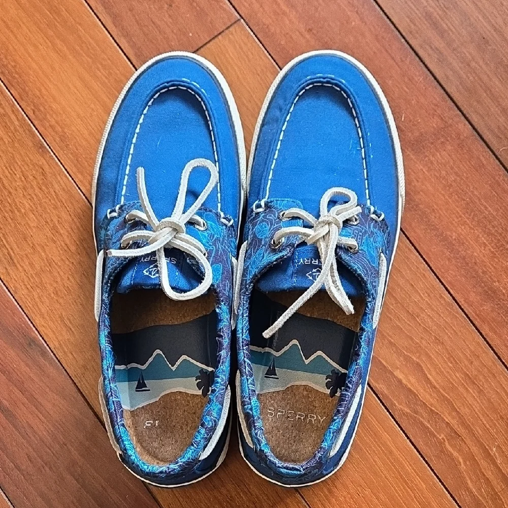 Sperry Mens Bahama II Seasonal Boat Shoe Size 8.5